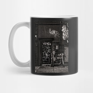 Alleyway Pipes No 4 with Border Mug